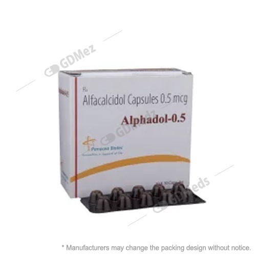 Alphadol 0.5mcg 100 Soft Gelatin Capsule