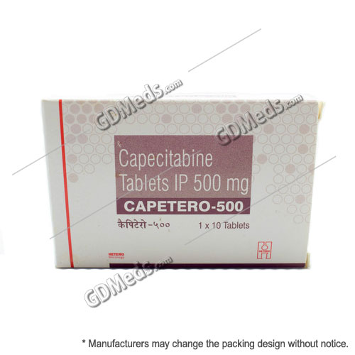 Capetero 500mg 10 Tablet