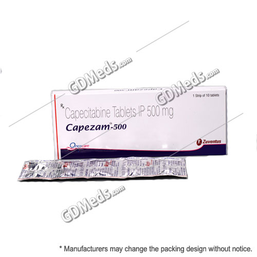 Capezam 500mg 10 Tablet