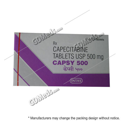 Capsy 500mg 10 Tablet