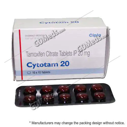 Cytotam 20mg 10 Tablet