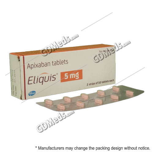 Eliquis 5mg 20 Tablet