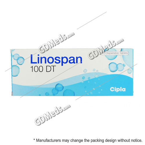 Linospan 100mg 10 Tablet DT