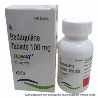 bqnat-bedaquiline 100mg natco 188 tablets