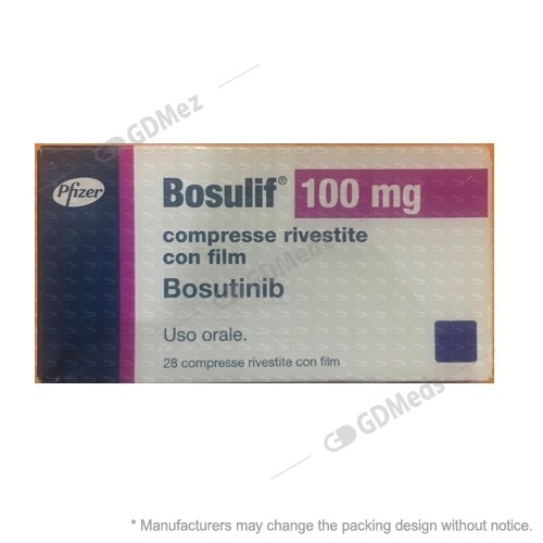 Bosulif 100mg 28 Tablet