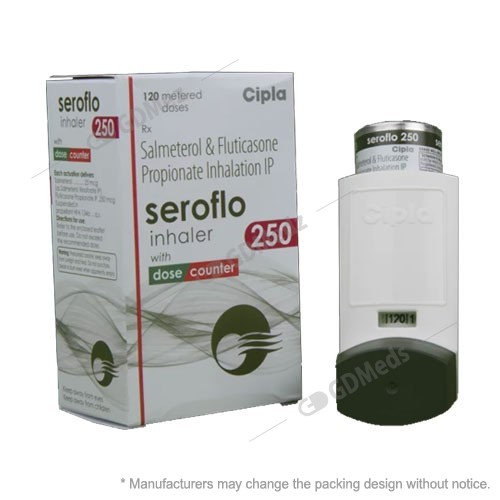 Seroflo 250mg 1 Inhaler