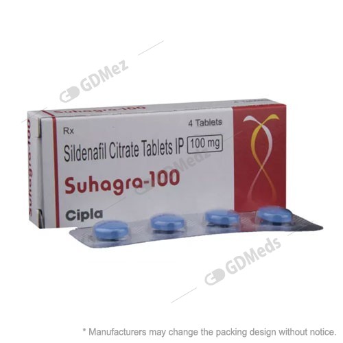 Suhagra 100mg 4 Tablet