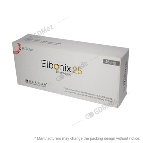 Elbonix 25mg 28 Tablet