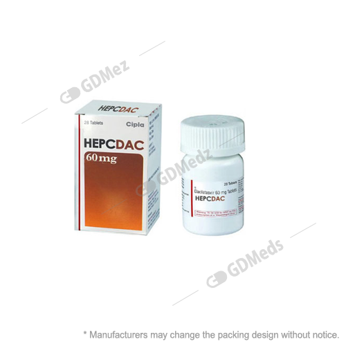 Hepcdac 60mg 28 Tablet