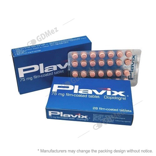 Plavix 75mg 140 Tablet