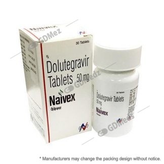 NAIVEX Dolutegravir 50MG DTG