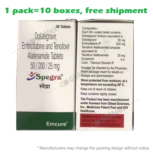 Spegra 30 Tablet Pack (10 boxes)