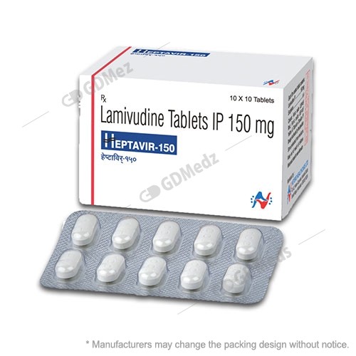 Heptavir 150mg 100 Tablet