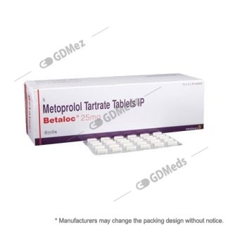 Betaloc 25mg 30 Tablet - GDMedz