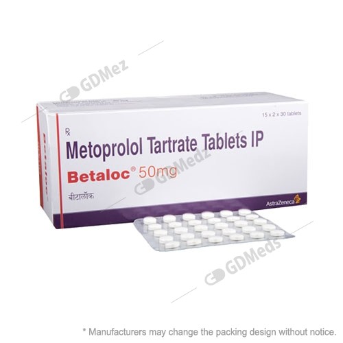 Betaloc 50mg 30 Tablet