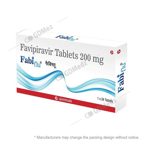FabiFlu 200mg 34 Tablet