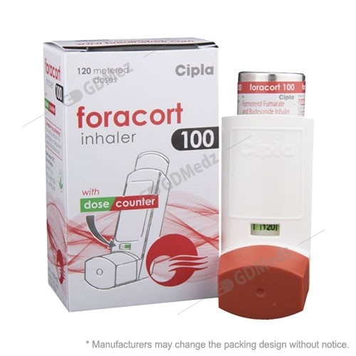 Foracort 100mg Inhaler