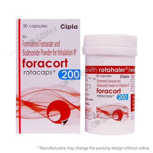 Foracort 200mg 30 Rotocap