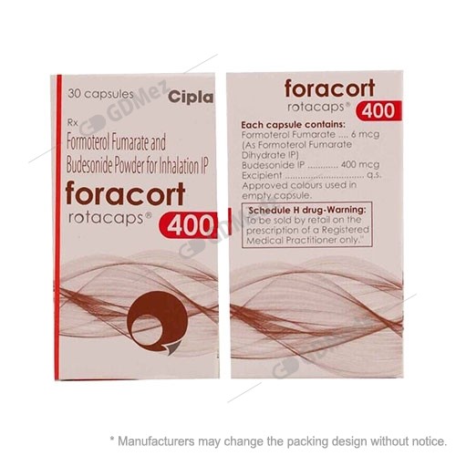 Foracort 400mg 30 Rotocap