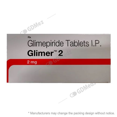 Glimer 2mg 15 Tablet