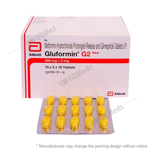 Gluformin G2 New 15 Tablet PR
