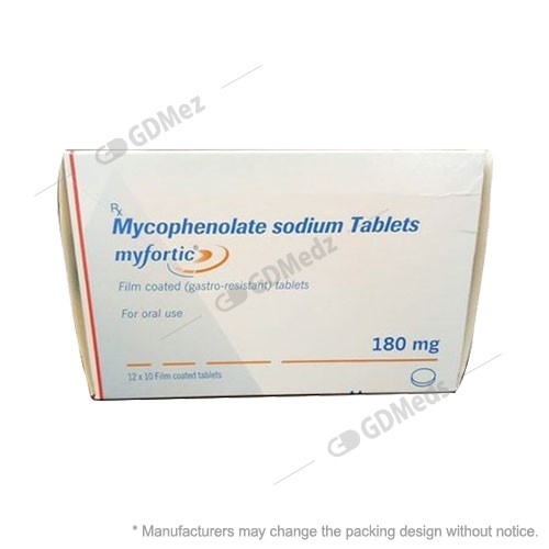 Myfortic 180mg 10 Tablet