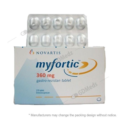 Myfortic 360mg 10 Tablet