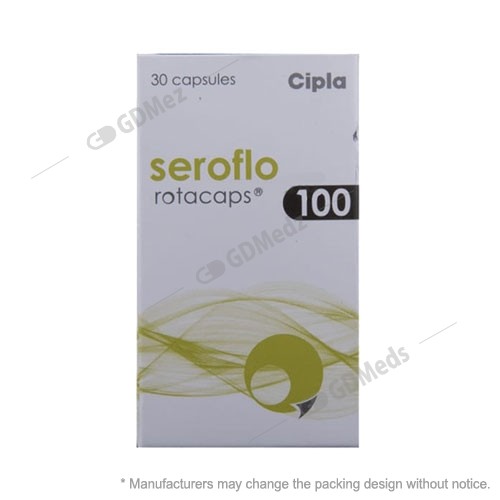 Seroflo 100mg Rotocaps 30 Capsule