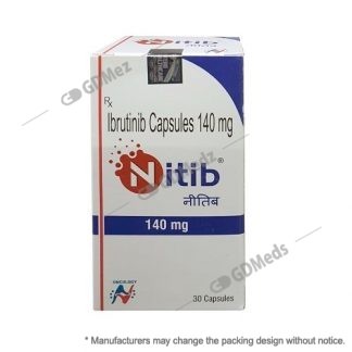 gdmedz-gdmez-gdmeds-Nitib-ibrtinib-140mg-hetero-30 capsules-500