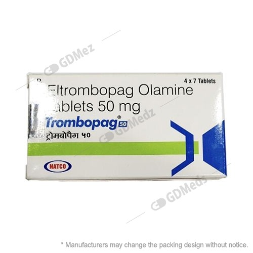 Trombopag 50mg 28 Tablet