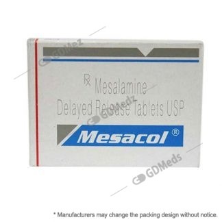 mesacol-400mg-Mesalamine Delayed Release Tabs