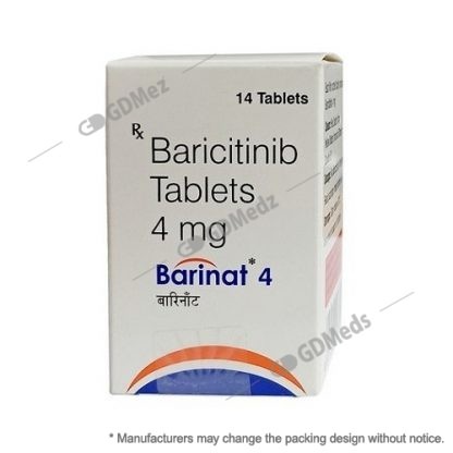 GDMedz GDMez barinat 4mg 14tablets-baricitinib-Olumiant-natco