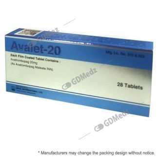 avalet 20mg 28tablets-DIL