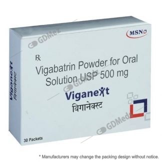 vigabatrin powder for oral solutin usp 500mg-viganext-msn-30 packets