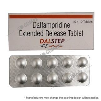 dalstep-dalfampridine-10mg-100 tablets-sun