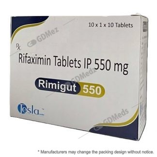rimigut-rifaximin 500mg 100tablets-gdm-500s