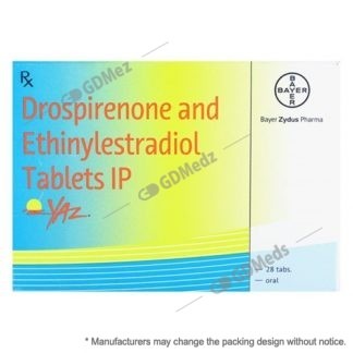 yaz-drospirenone ethinylestradiol 28 tablets bayer-500